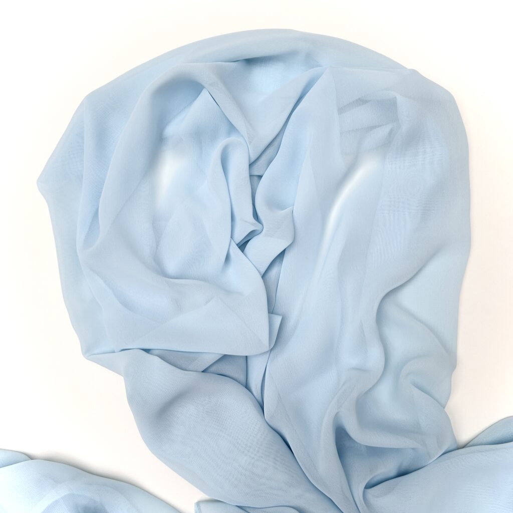 Tischläufer hellblau